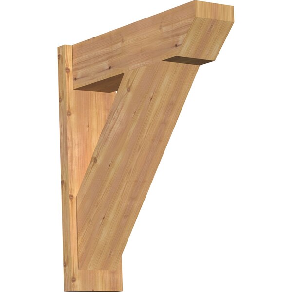 Ekena Millwork Traditional Slat Smooth Outlooker, Western Red Cedar, 7 1/2"W x 26"D x 30"H OUT08X26X30TRA06SWR - main